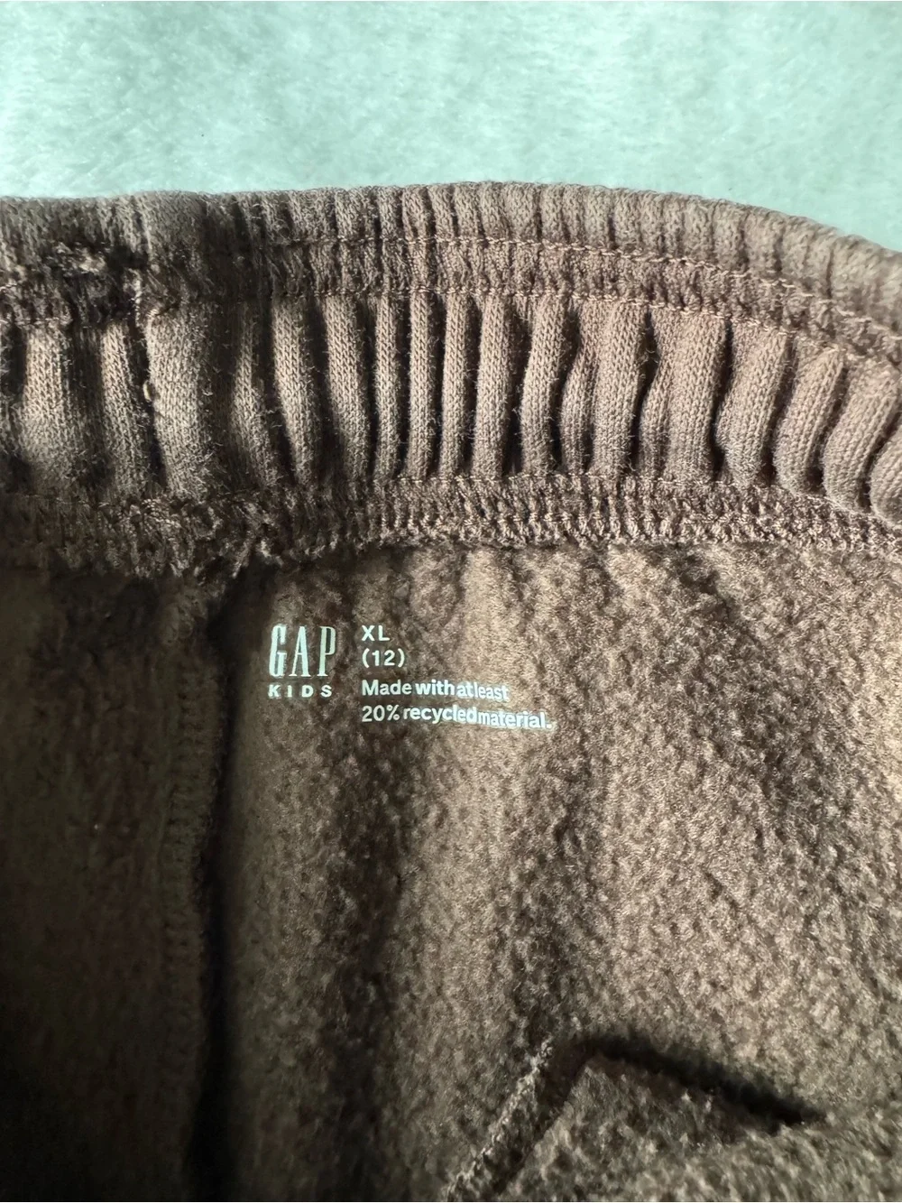 GAP Dark Brown Kids Fleece Joggers